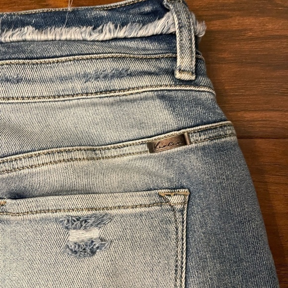 Kancan Curvy Estillo Skinny Distressed Jeans Size 5/26 - Picture 5 of 6